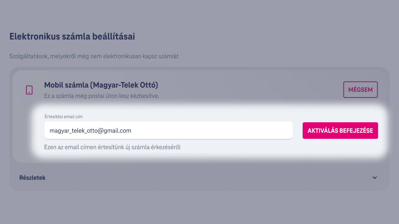 Add meg az e-mail-címedet