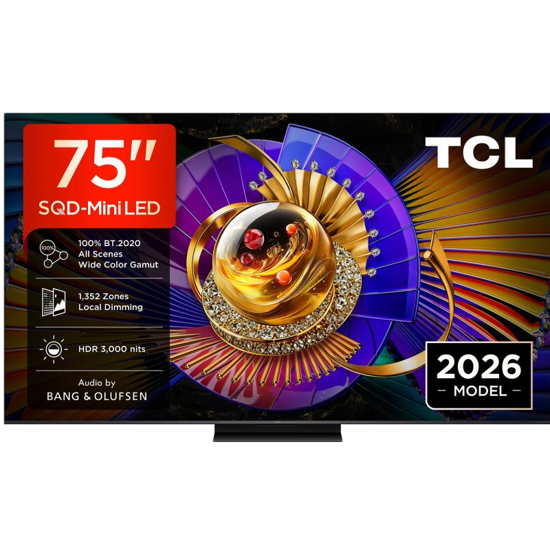 TCL 75C7L SQD-Mini LED Google Smart 4K LED TV 144Hz